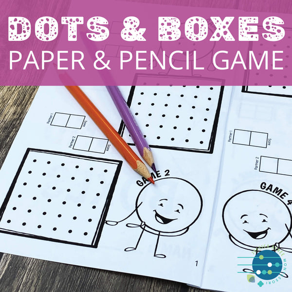 Dots & Boxes Game Templates | Easy Morning Work & Early Finisher Activity