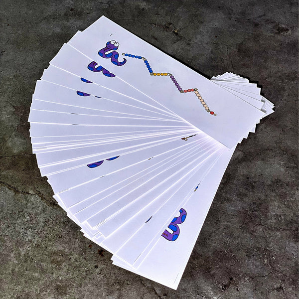 40 Montessori snake game task cards fanned out by JRMontessori