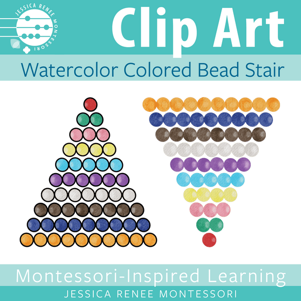 JRMontessori cover image for bead stair clip art 