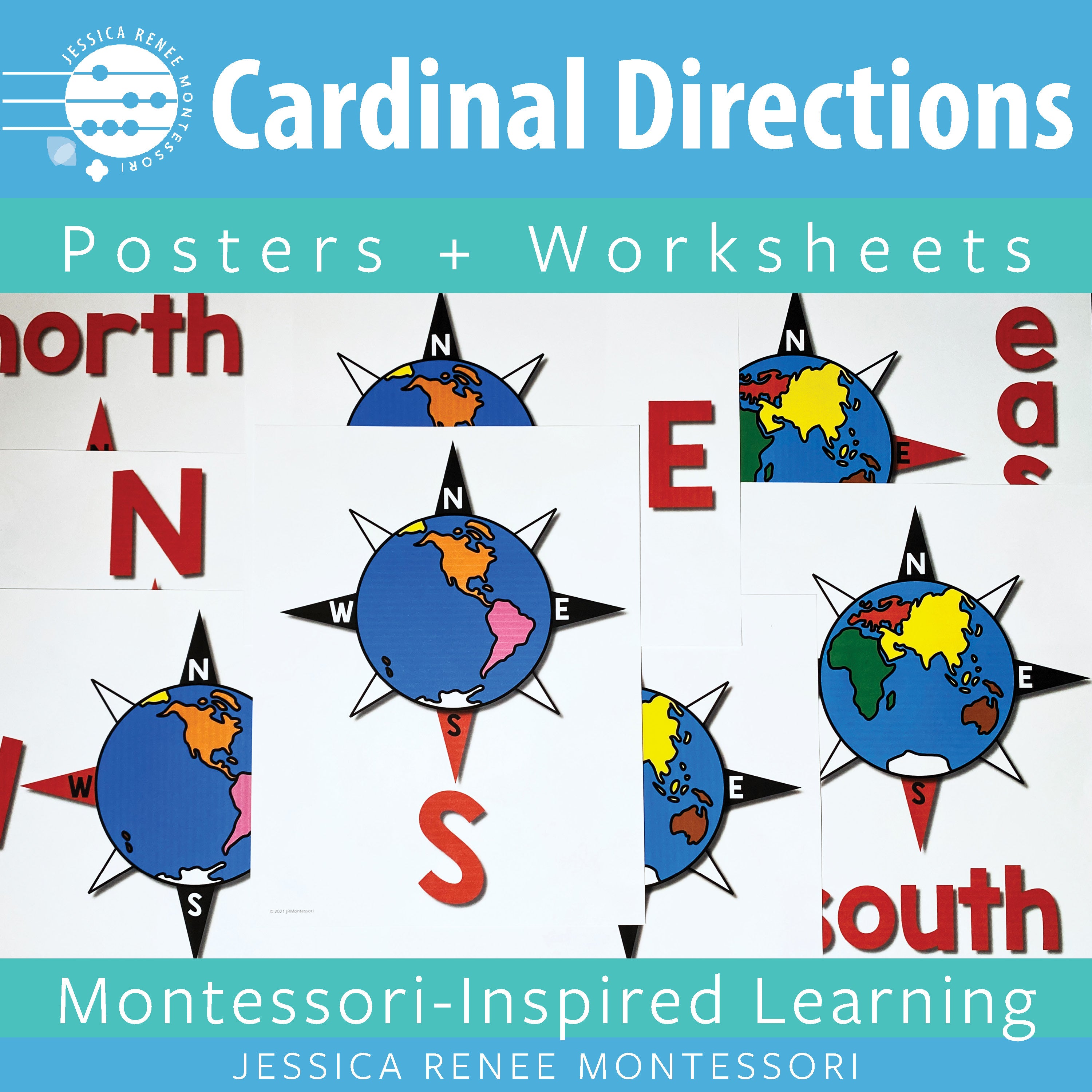 Cardinal Directions Chart.pdf Cardinal Directions Worksheet