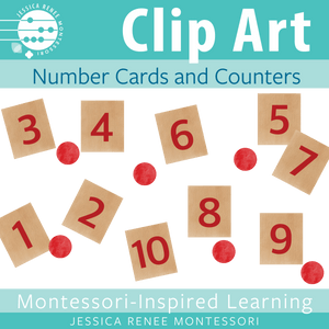 JRMontessori cover image for cards and counters clip art
