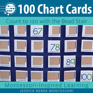 JRMontessori cover image for hundred chart cards