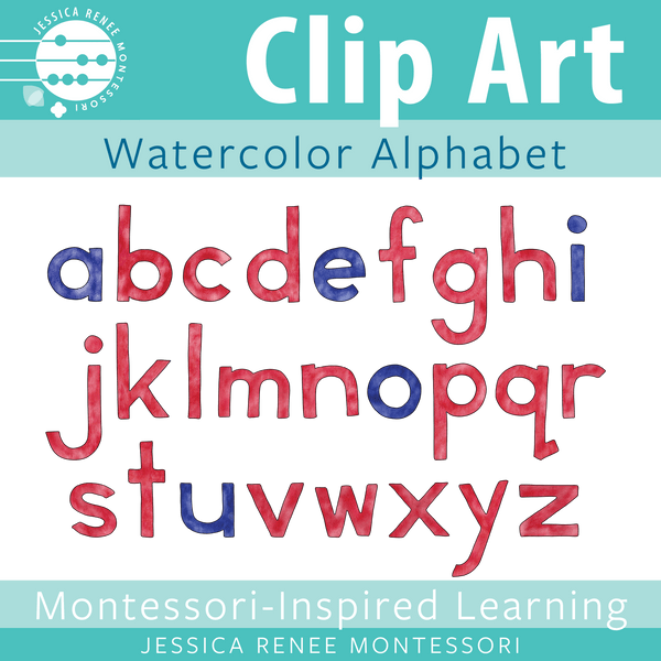 JRMontessori cover image for moveable alphabet clip art