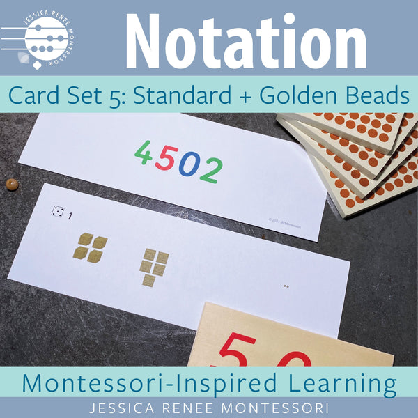 JRMontessori cover image for notation cards set 5