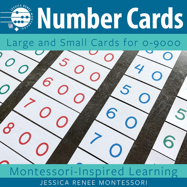 JRMontessori cover image for number cards
