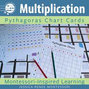 JRMontessori cover image for pythagoras board chart cards