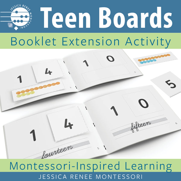 Montessori Math Teen Boards Booklets