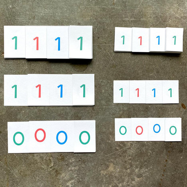 JRMontessori printable number numeral cards