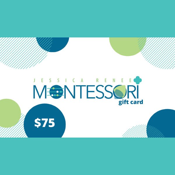 JRMontessori gift card for $75