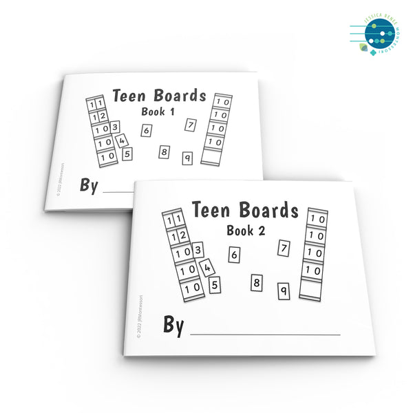 Montessori Math Teen Boards Booklets
